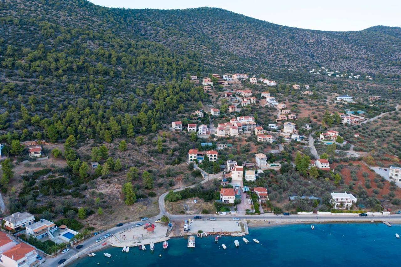 Villa Maira Luxurious With Private Swimming Pool Kórfos Exterior foto